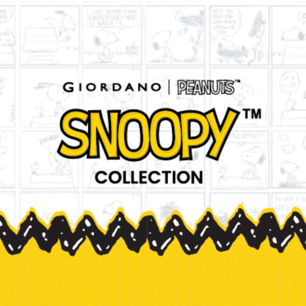 Happiness Is… Snoopy And The Gang Taking Over Your Closet With Giordano’s Online Exclusive Line