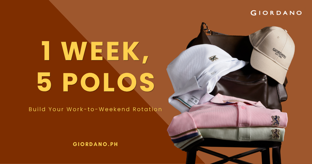 One Week, Five Polos: Build Your Work-to-Weekend Rotation