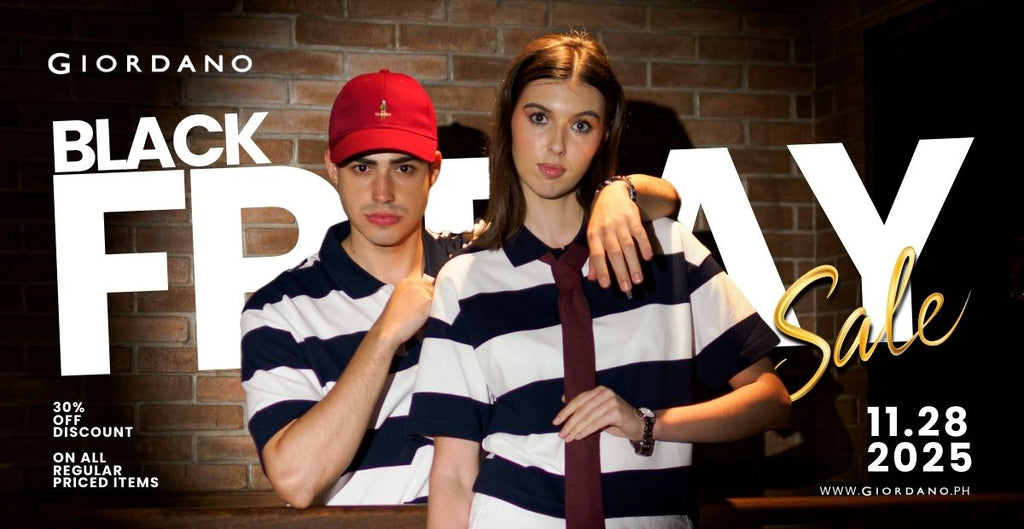 Time to Double the Deal!: Don’t Miss Giordano’s Biggest Black Friday Sale