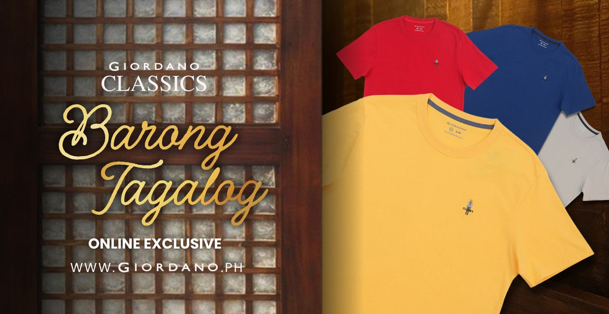 Giordano to Launch Barong Tagalog Classic Man Tee This December