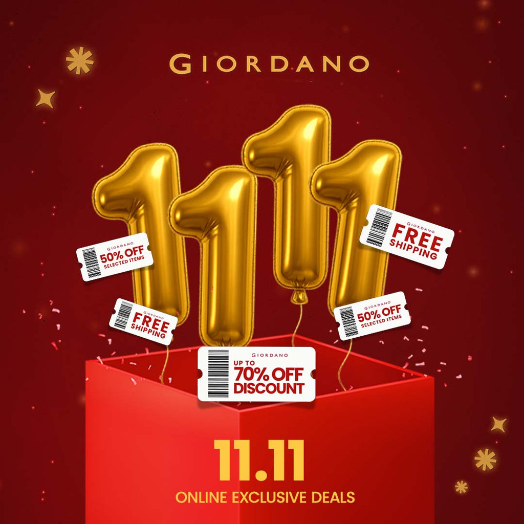 Wish Granted with Giordano!: Revamp Your Holiday Outfit Rotation With Giordano’s 11.11 Sale!