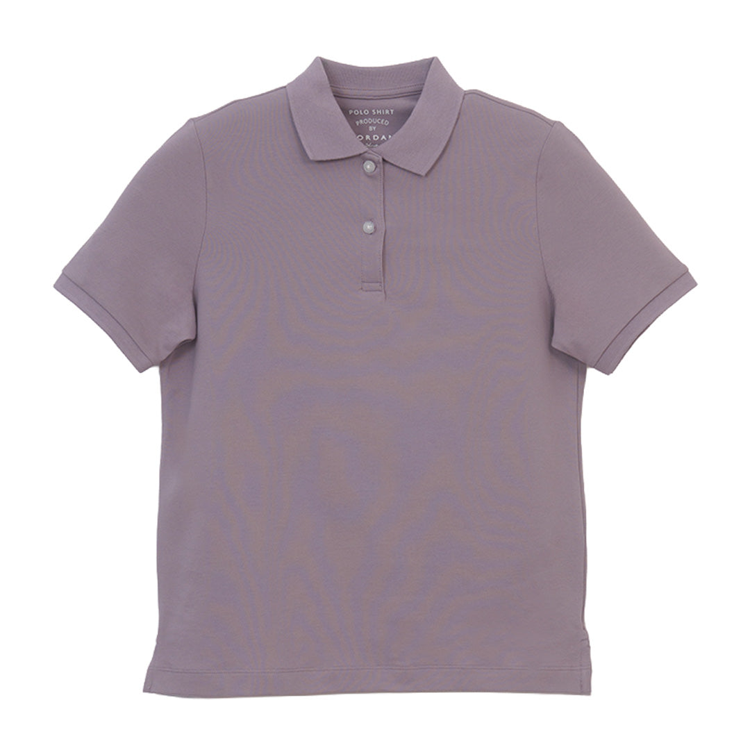 GIORDANO Women's Sweatmark-Free Cotton Lycra Pique Comfort Fit Polo (05316248)