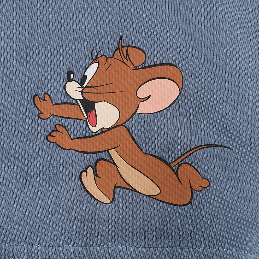 GIORDANO Men's Tom and Jerry  Relax Fit Printed Tee (01096279)