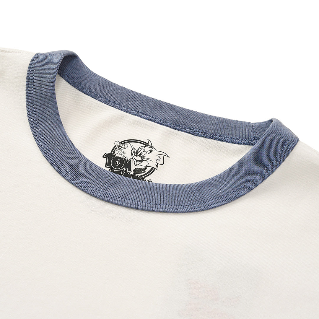 GIORDANO Men's Tom and Jerry  Relax Fit Printed Tee (01096282)