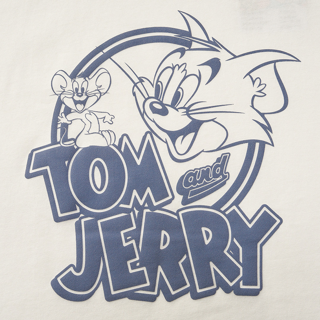 GIORDANO Men's Tom and Jerry  Relax Fit Printed Tee (01096282)