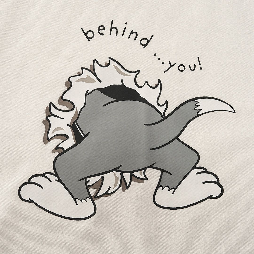 GIORDANO Men's Tom and Jerry  Relax Fit Printed Tee (01096283)