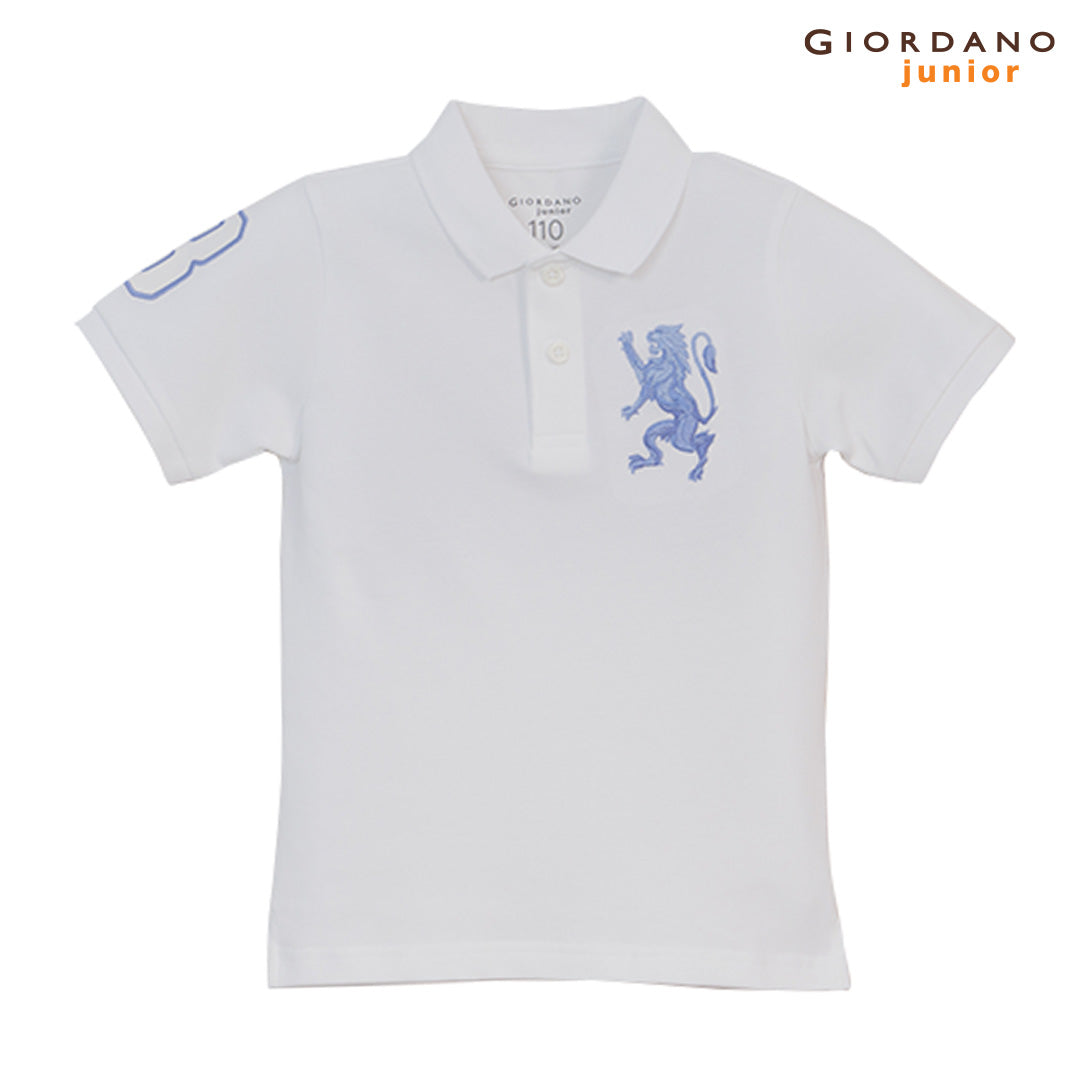 GIORDANO Junior 3D Lion Polo Slim Fit (03016222)
