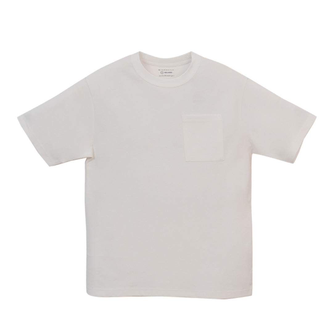 GIORDANO Men's Crew Neck Relax Fit Pocket Tee (01026209)