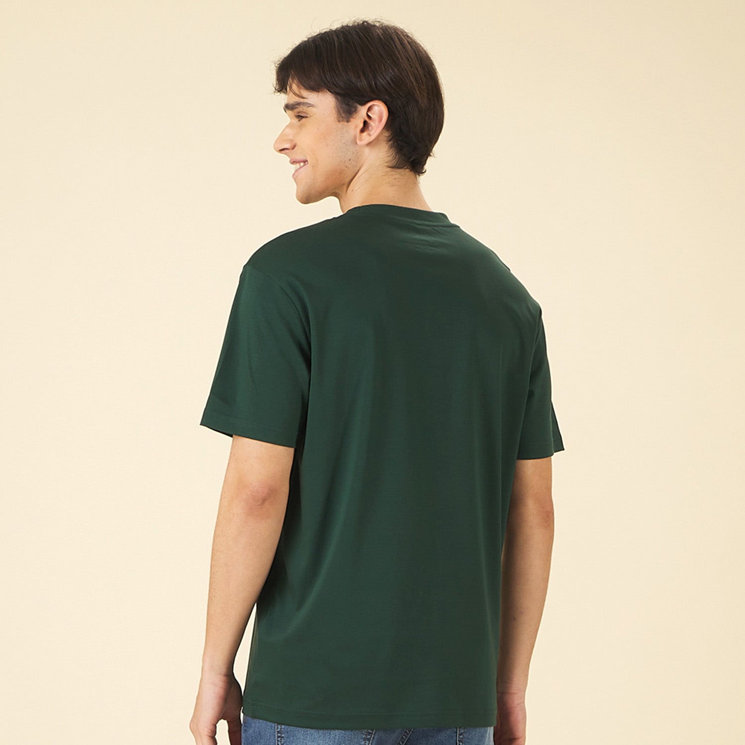 GIORDANO Men's Liquid Touch Crew Neck Tee (01025802)