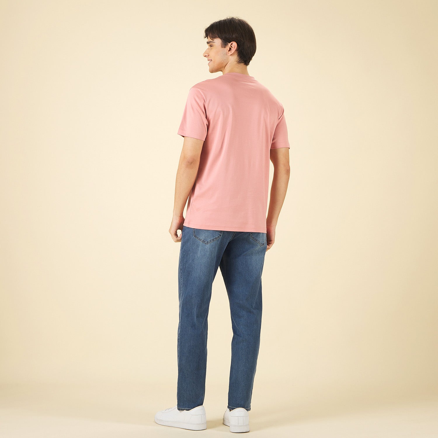 GIORDANO Men's Liquid Touch Crew Neck Tee (01025802)