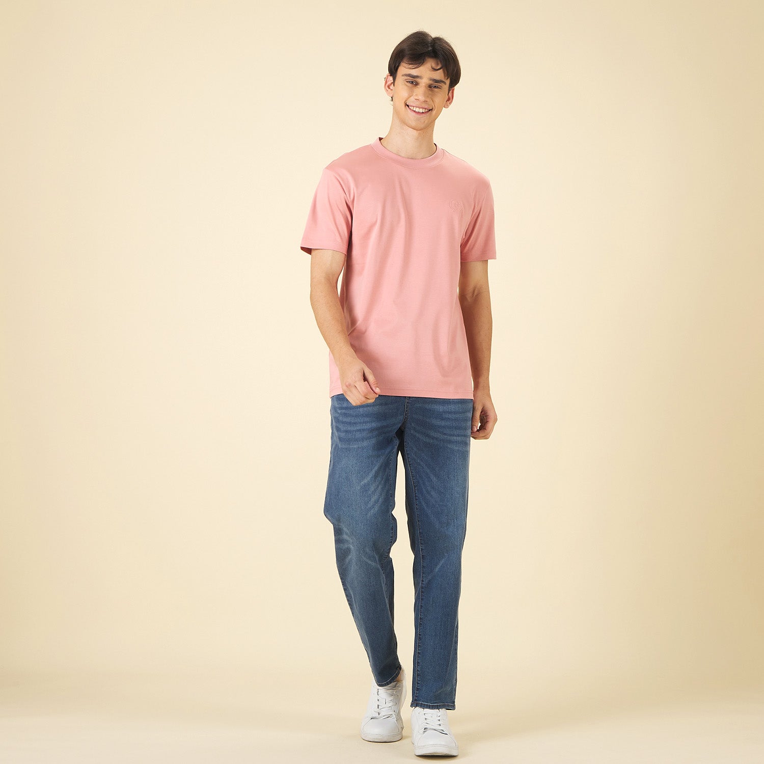 GIORDANO Men's Liquid Touch Crew Neck Tee (01025802)