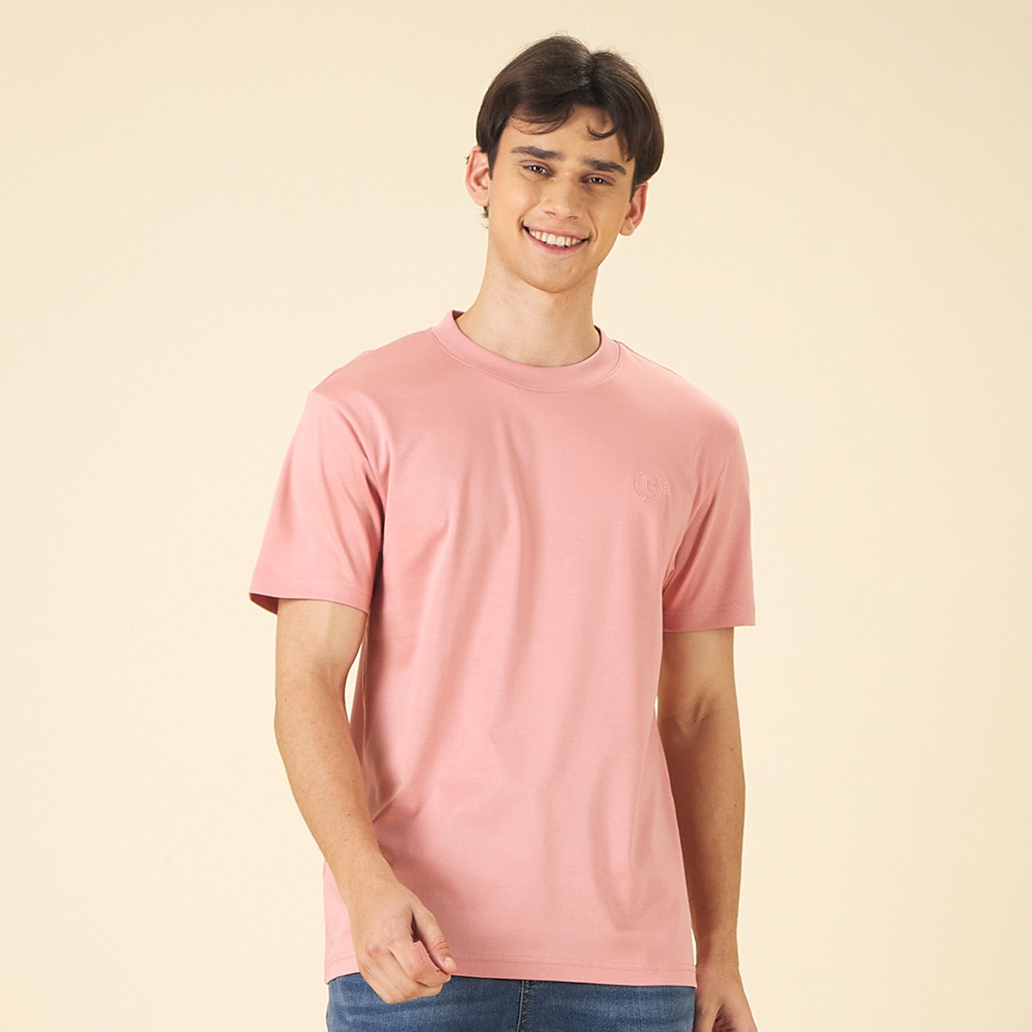 GIORDANO Men's Liquid Touch Crew Neck Tee (01025802)