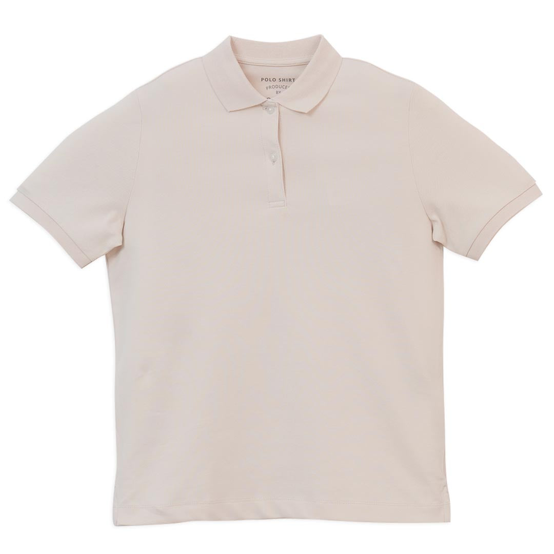 GIORDANO Women's Sweatmark-Free Cotton Lycra Pique Comfort Fit Polo  (05316248)