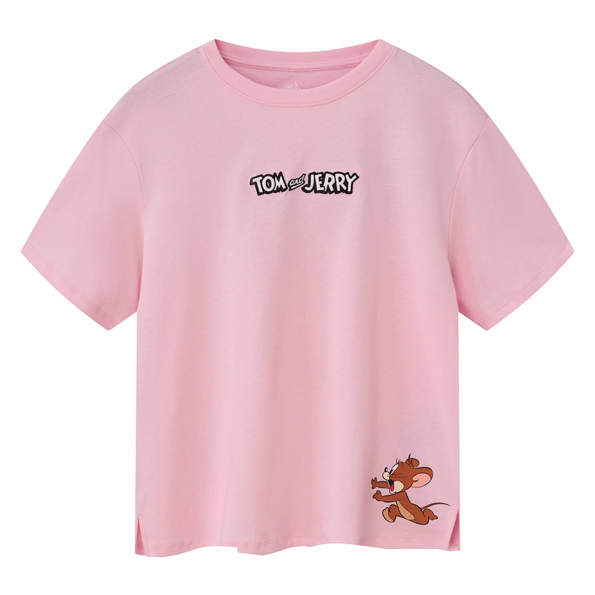 GIORDANO Women's Tom and Jerry Boyfriend Fit Printed Tee (05396261)