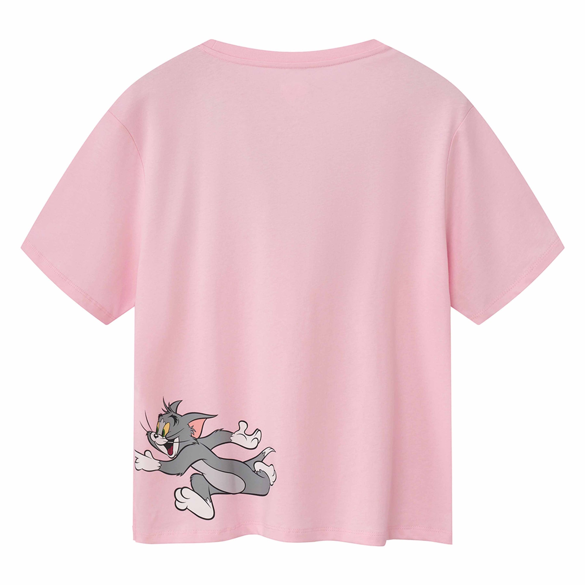 GIORDANO Women's Tom and Jerry Boyfriend Fit Printed Tee (05396261)