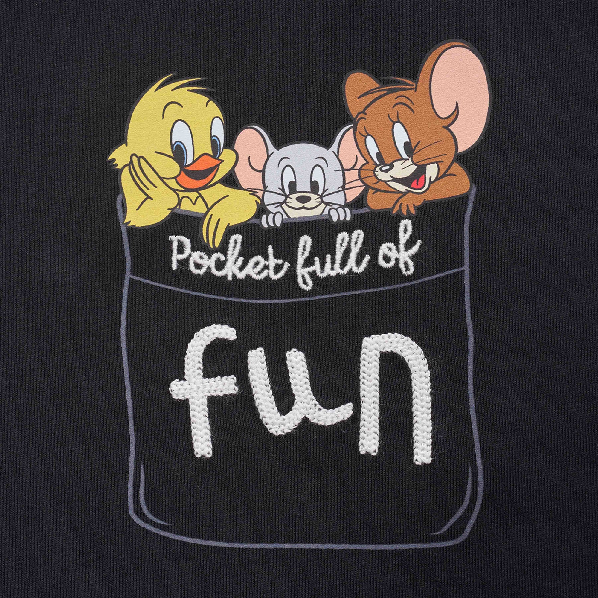 GIORDANO Women's Tom and Jerry Boyfriend Fit Printed Tee (05396262)