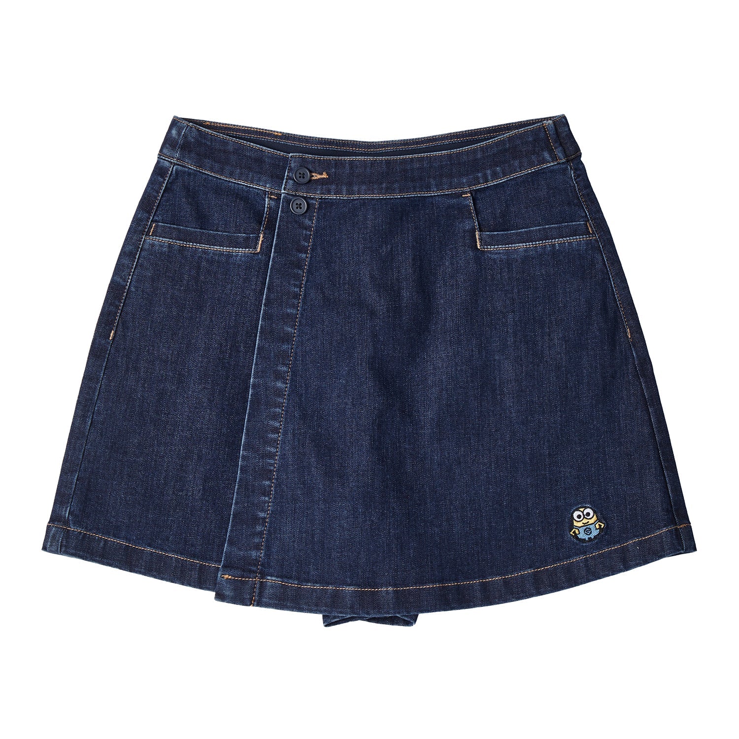 GIORDANO Women's Minions High Waist Relax Fit Skort (05405224)