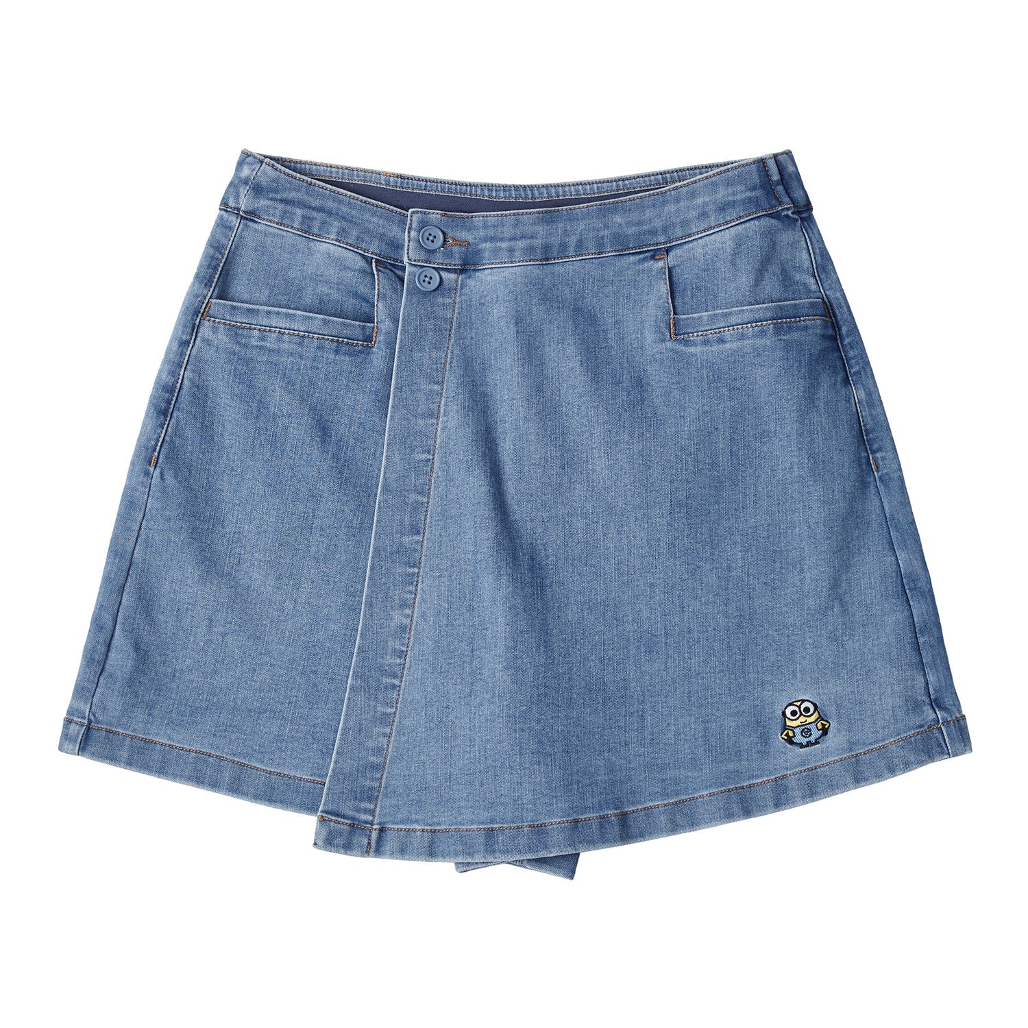 GIORDANO Women's Minions High Waist Relax Fit Skort (05405224)