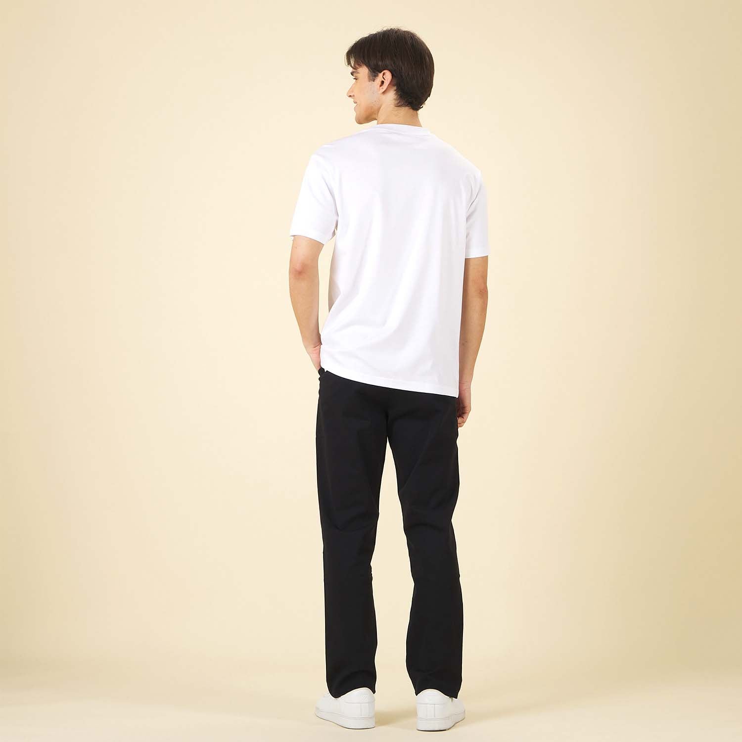 GIORDANO Men's Liquid Touch Crew Neck Tee (01025802)