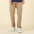 GIORDANO Men's Twill Mid Rise Regular Tapered Khaki Pants (01115027)