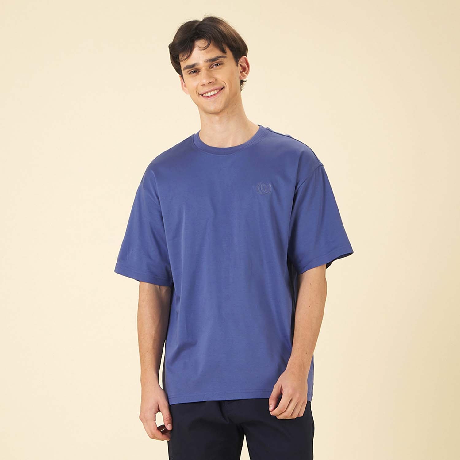 GIORDANO Men's Liquid Touch Crew Neck Tee (01025218)