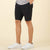 GIORDANO Men's Cotton Spandex Twill Low Rise Slim Tapered Fit Bermuda Shorts (01105202)