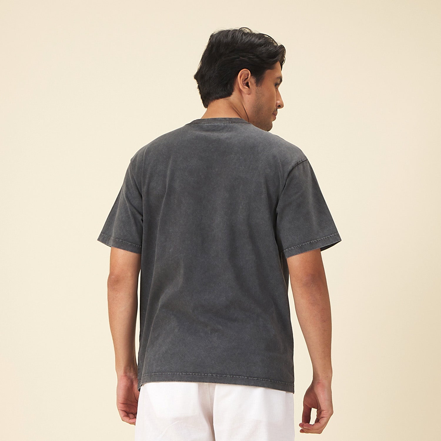 GIORDANO Men's Blue Classics Printed Tee (01095210)
