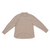 GIORDANO Women's Cotton Linen Acute Collar Long Sleeves Loose Fit Shirt (05345202)