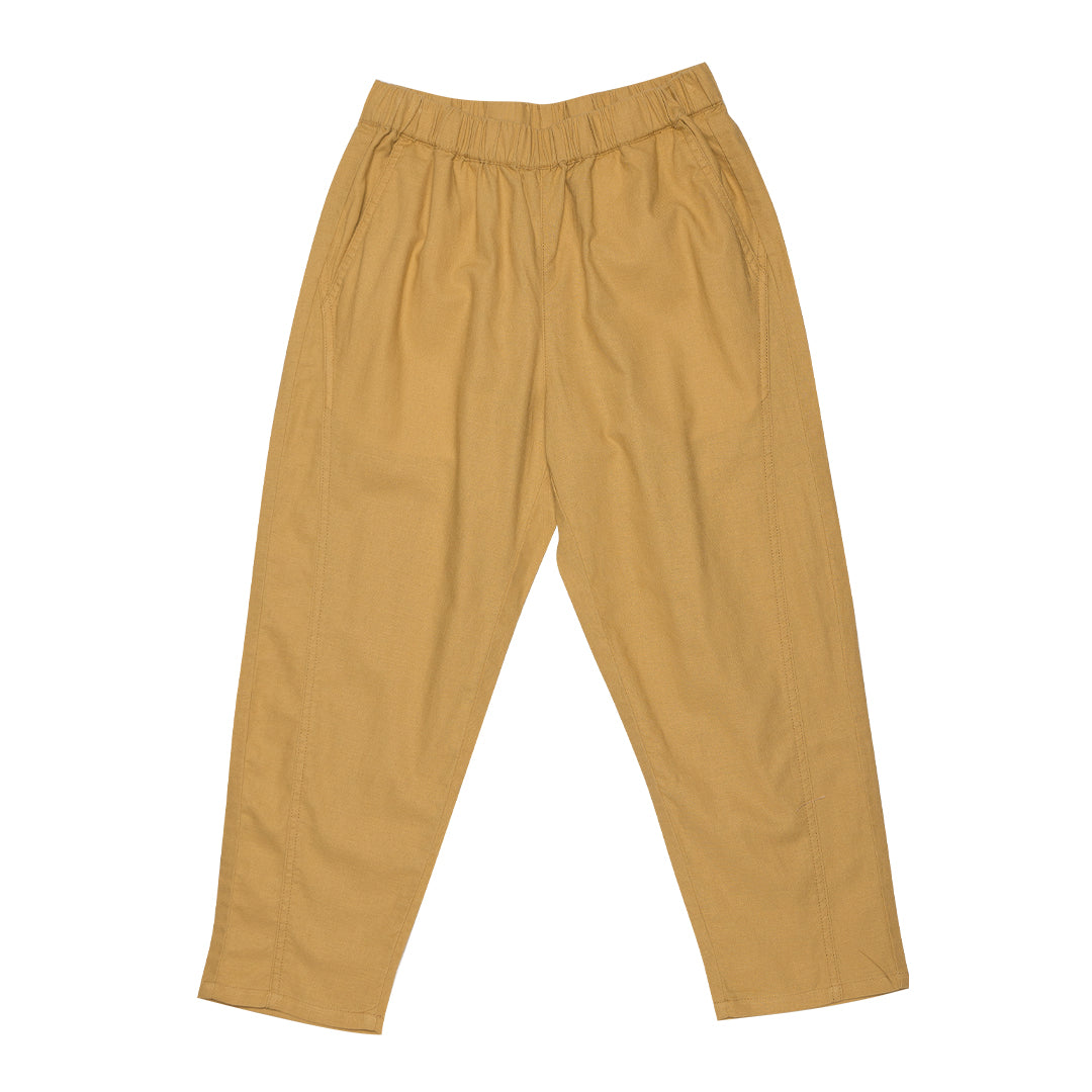 GIORDANO Women's Cotton Linen Tapered Audrey Pants (05420228)