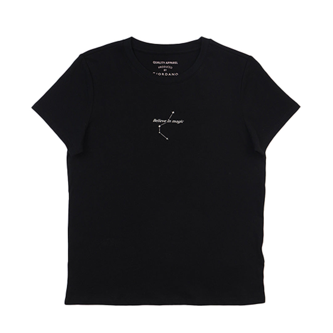 GIORDANO Women's Message Tee  (05395239)
