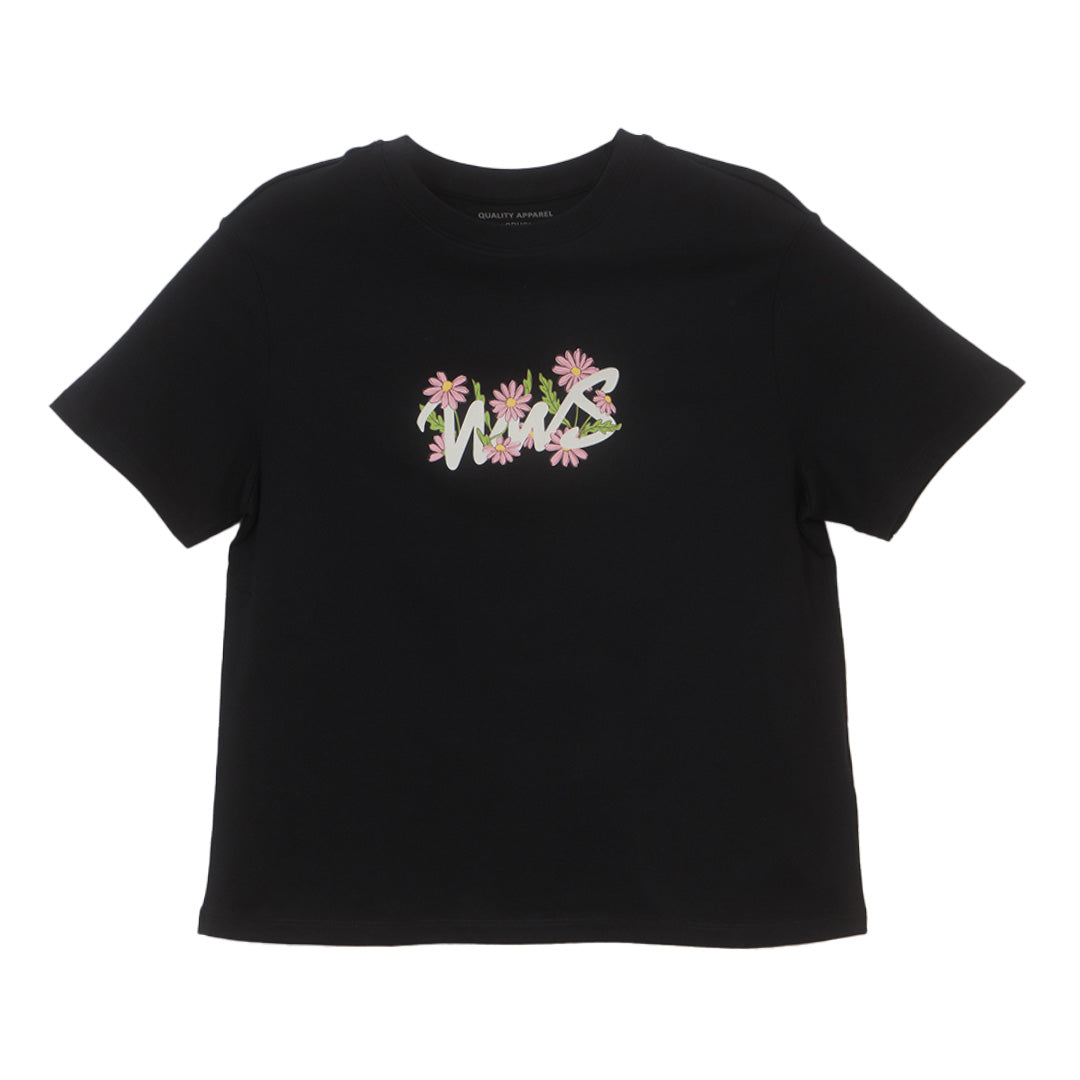 GIORDANO Women's Jersey Crew Neck Short Sleeves WWS Printed Tee (05396212)