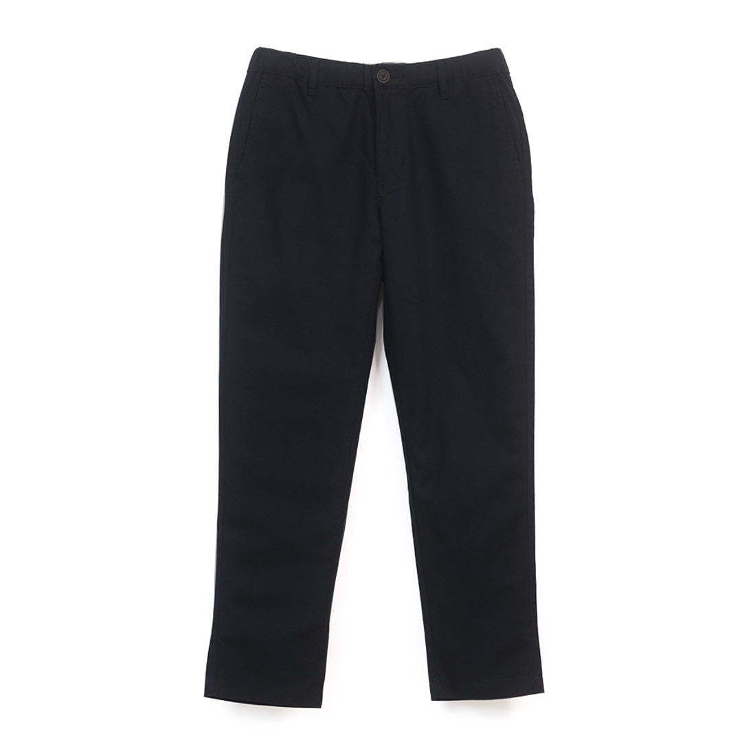 GIORDANO Men's Linen Cotton Plain Weave Low Rise Slim Tapered Crop Pants (01126202)
