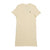 GIORDANO Women's Classic Man Striped Short Sleeve Dress (05464807) - 31 - Double Cream x Snow White