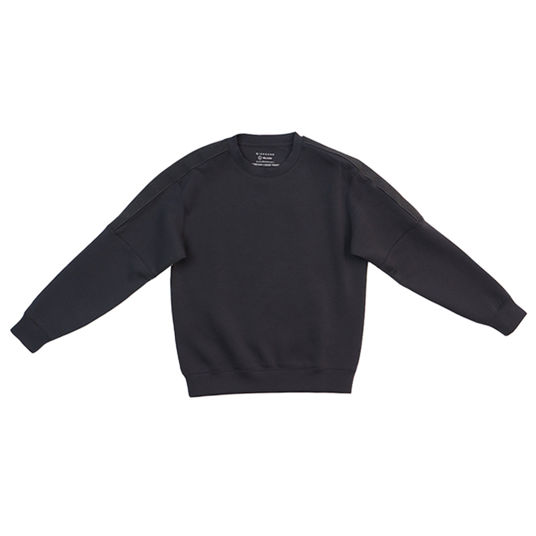 GIORDANO Men's Liquid Touch Crew Neck Relax Fit Sweatshirt (01025608)