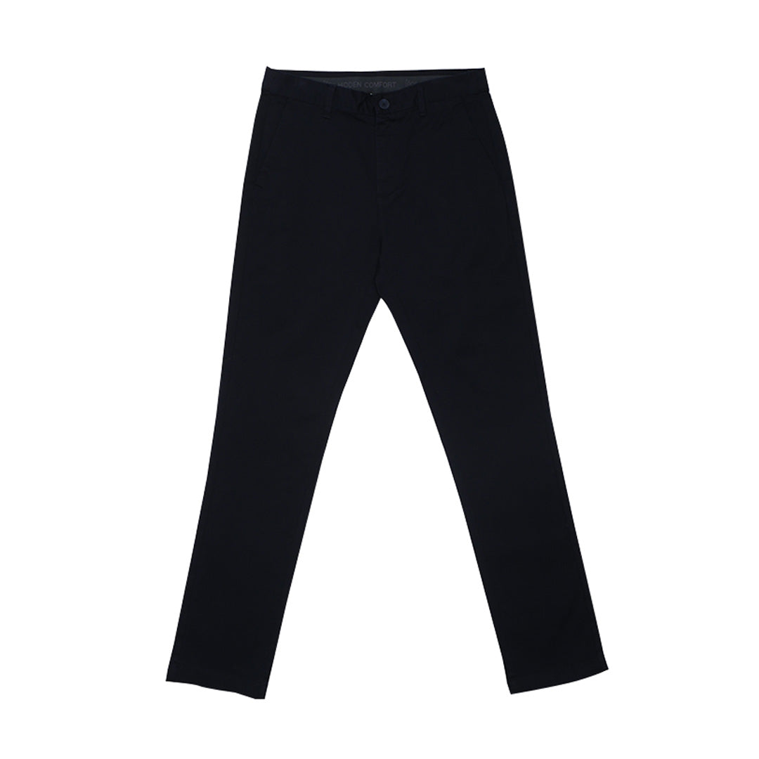 GIORDANO Men's Twill Mid Rise Regular Tapered Khaki Pants (01115027)
