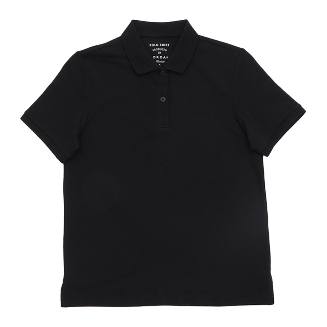 GIORDANO Women's Cotton Lycra Solid Polo (05315317)