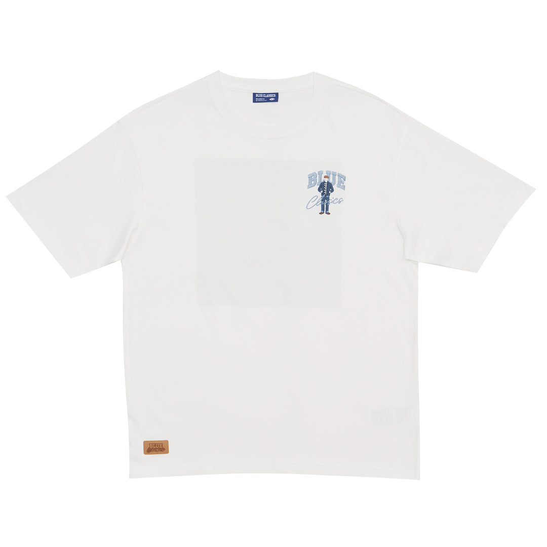 GIORDANO Men's Blue Classics Printed Tee (01095209)
