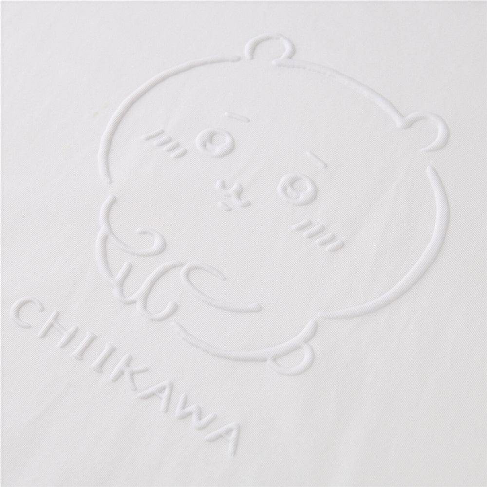 GIORDANO x Chiikawa Men's Sorona Jersey Crew Neck Relax Fit Printed Tee (01096083)