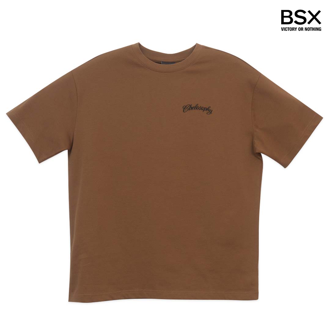 GIORDANO Men's BSX Cotton Jersey Crew Neck Regular Fit Printed Tee (04096201)