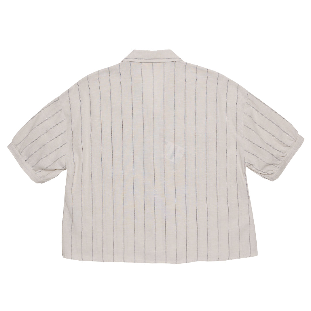 GIORDANO Women's Cotton Linen Poplin Shirt (05344207)