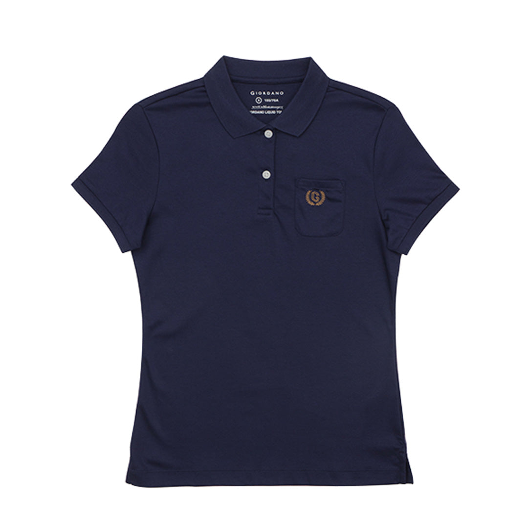 GIORDANO Women's Liquid Touch Polo  (05315233)