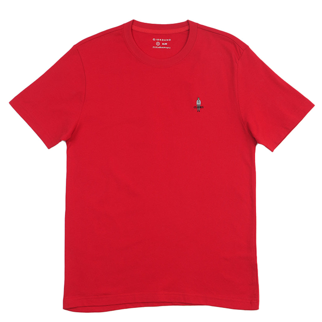 GIORDANO Men's LImited Edition Barong Classic Man Crew Neck Tee (01025629)