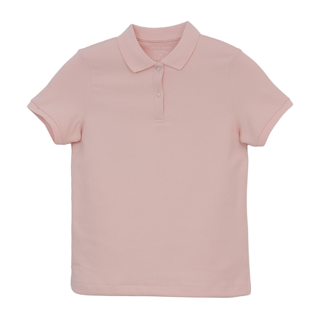 GIORDANO Women's Polyester Waffle Comfort Solid Polo (05316295)