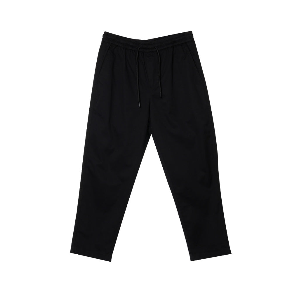 Men's Cotton Twill Cropped Pants (01121001) - Signature Black