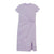 GIORDANO Women's Cotton PolyesterJersey Crew Neck Short Sleeve Comfort Fit Dress (05465403)