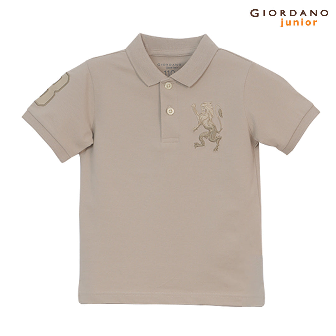 GIORDANO Junior 3D Lion Polo Slim Fit (03016222)