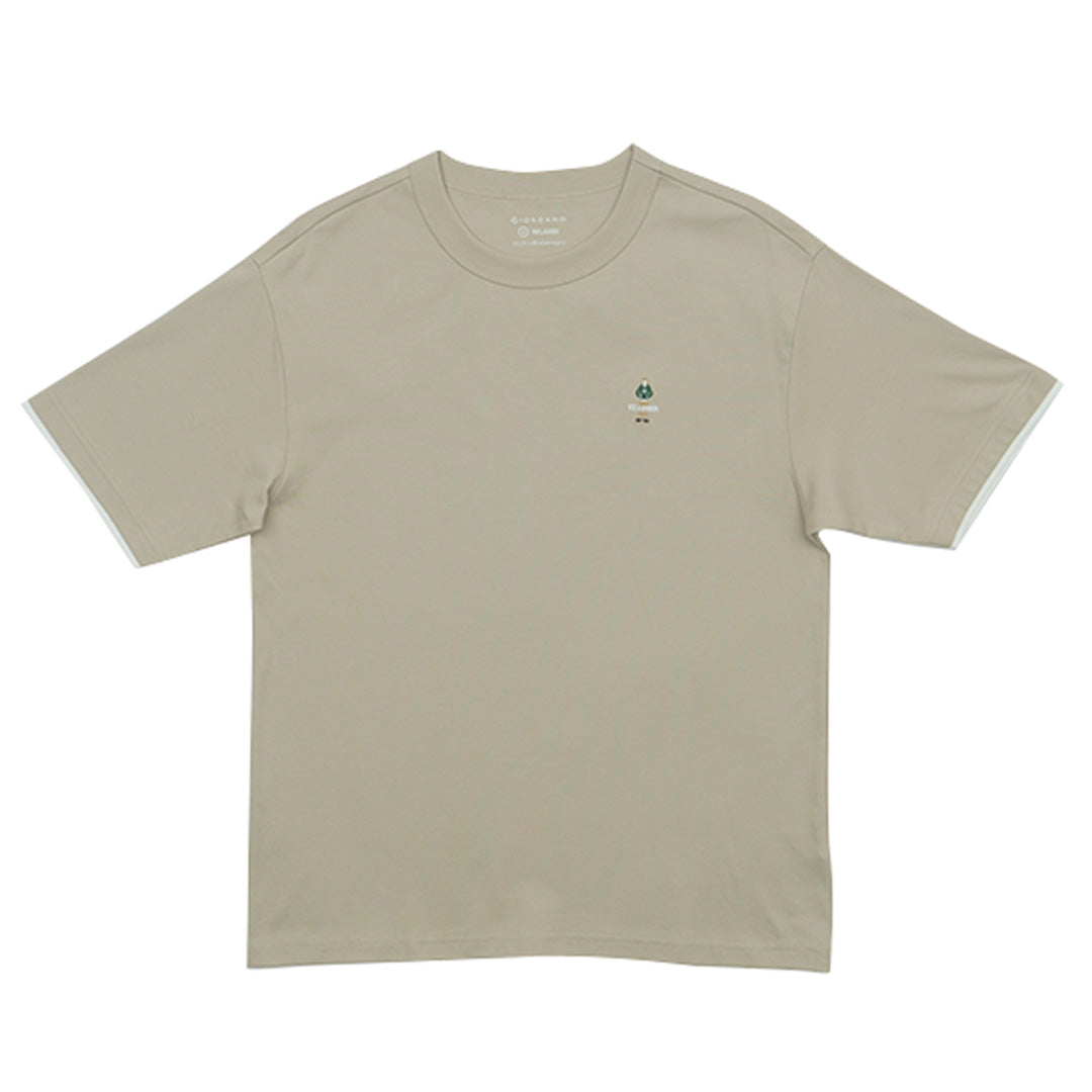 GIORDANO Men's Classics Club Sorona Crew Neck Tee (01025263)