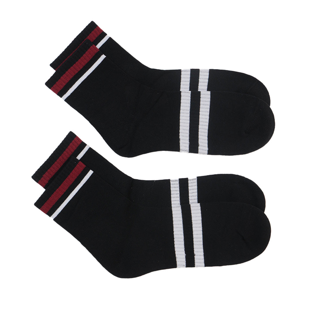 GIORDANO Men's 2 Pair in a Pack Mid Long Socks (01155011)