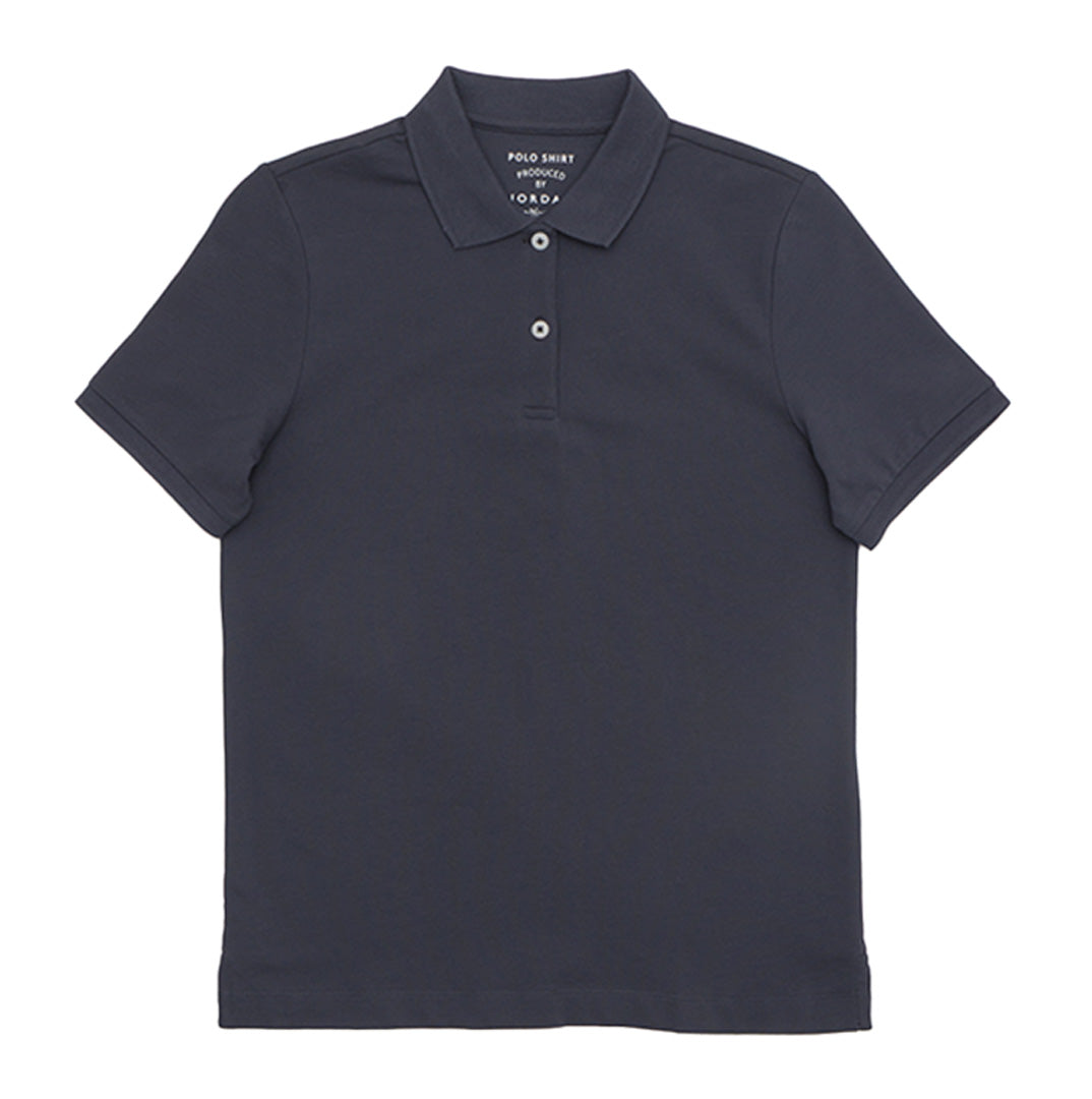 GIORDANO Women's Cotton Lycra Solid Polo (05315317)