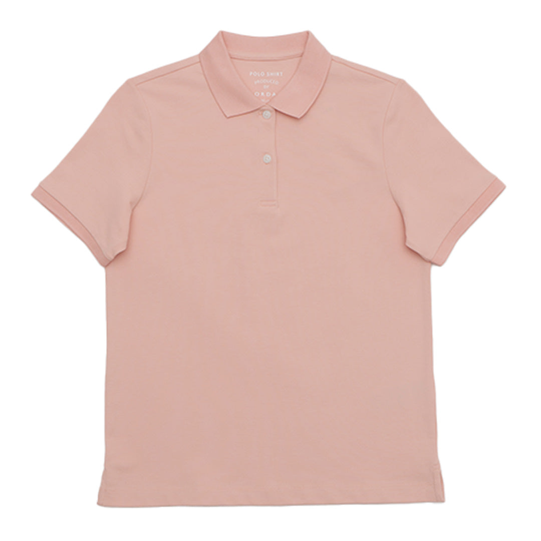 GIORDANO Women's Cotton Lycra Solid Polo (05315317)